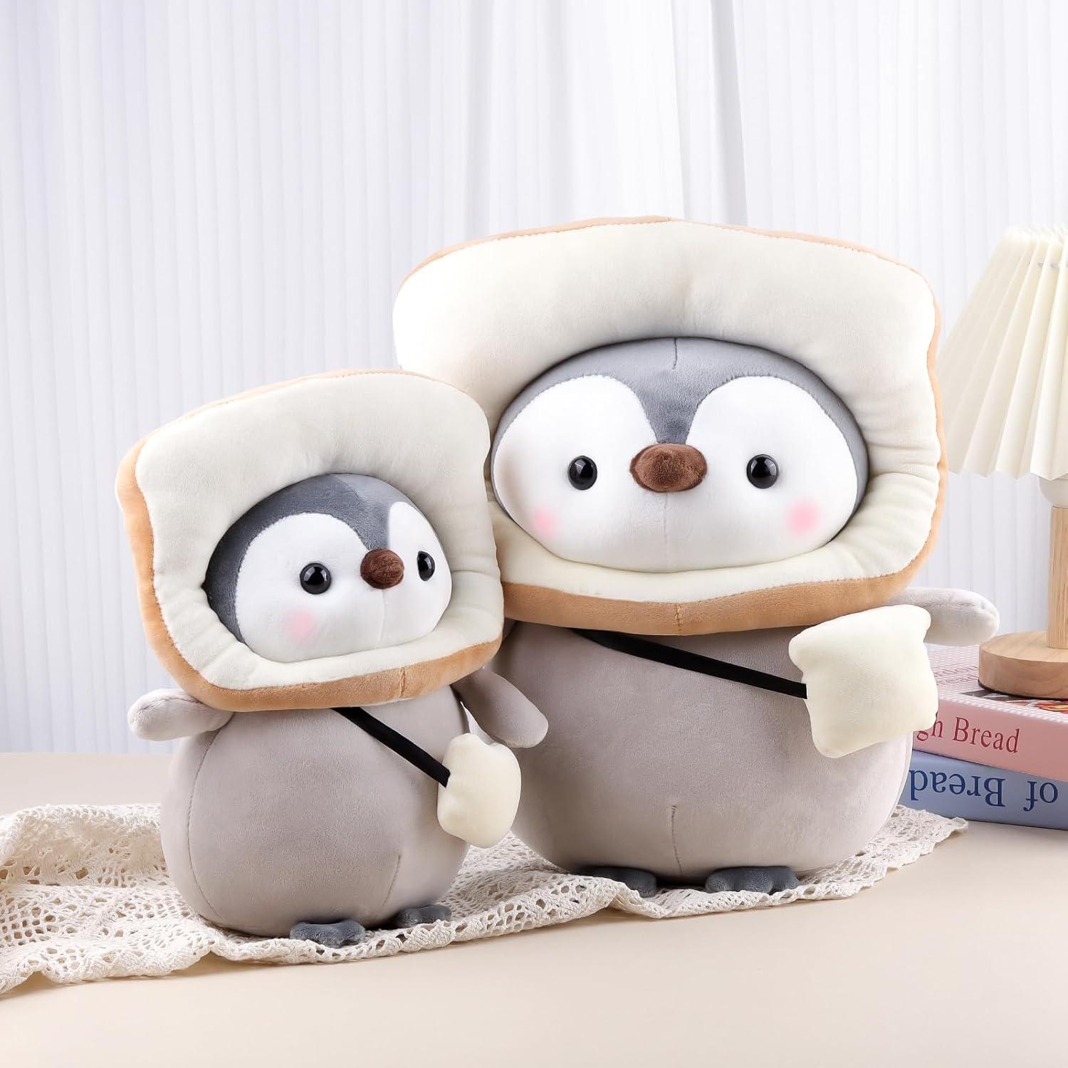 Anboor Pingüino Tostada 25 cm Juguete de Peluche Suave