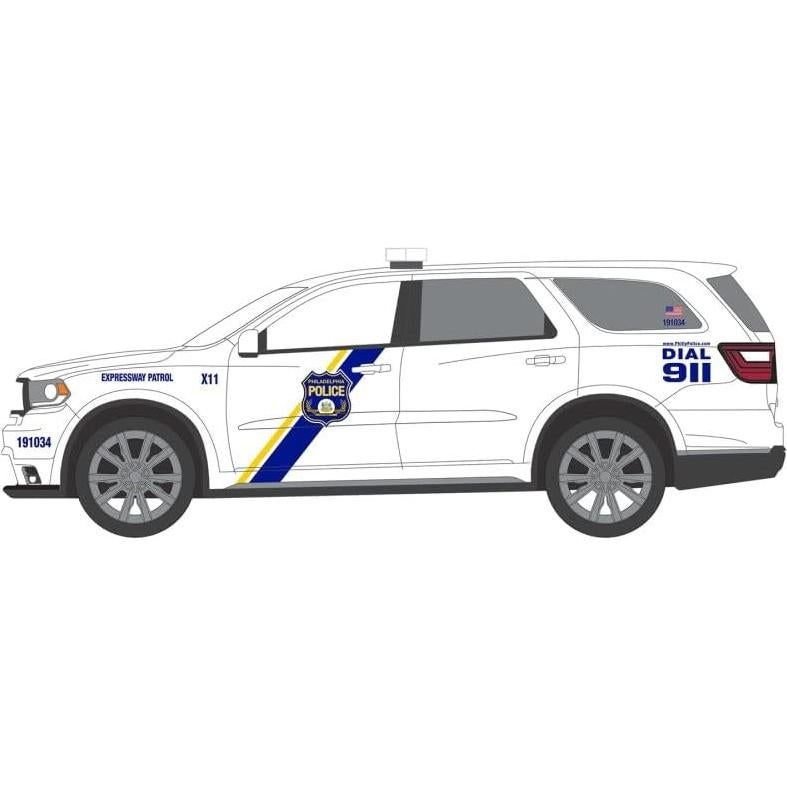 Dodge Durango Policía 2019 Greenlight 1/64 Diecast Modelo