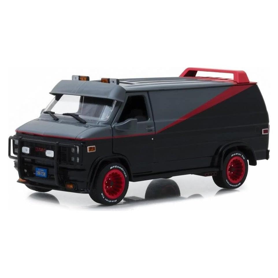 Modelo Diecast 1:24 Greenlight GMC Vandura El Equipo A