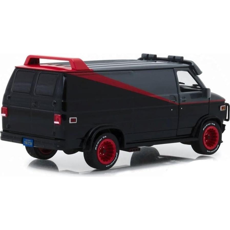 Modelo Diecast 1:24 Greenlight GMC Vandura El Equipo A