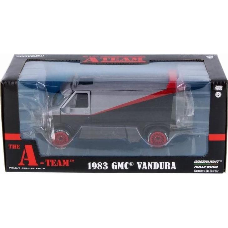 Modelo Diecast 1:24 Greenlight GMC Vandura El Equipo A