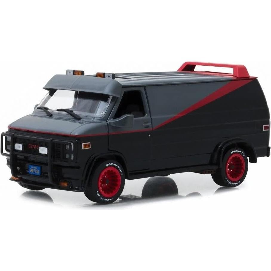 Modelo Diecast 1:24 Greenlight GMC Vandura El Equipo A