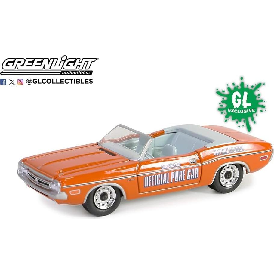 Auto Coleccionable Greenlight 54100-F Dodge Challenger 1971 1:64