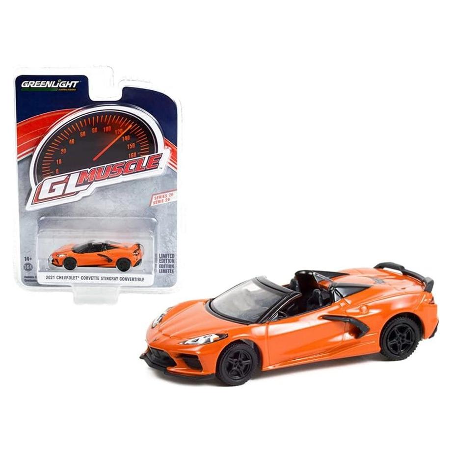 Coche Diecast Chevrolet Corvette Stingray 2021 Greenlight 1/64