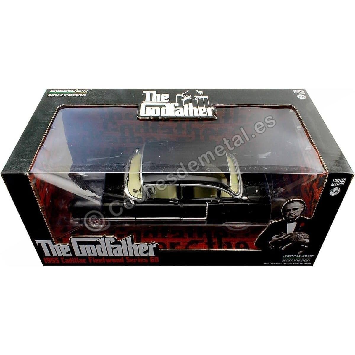 Auto a Escala 1:24 Greenlight El Padrino 1955 Cadillac Fleetwood