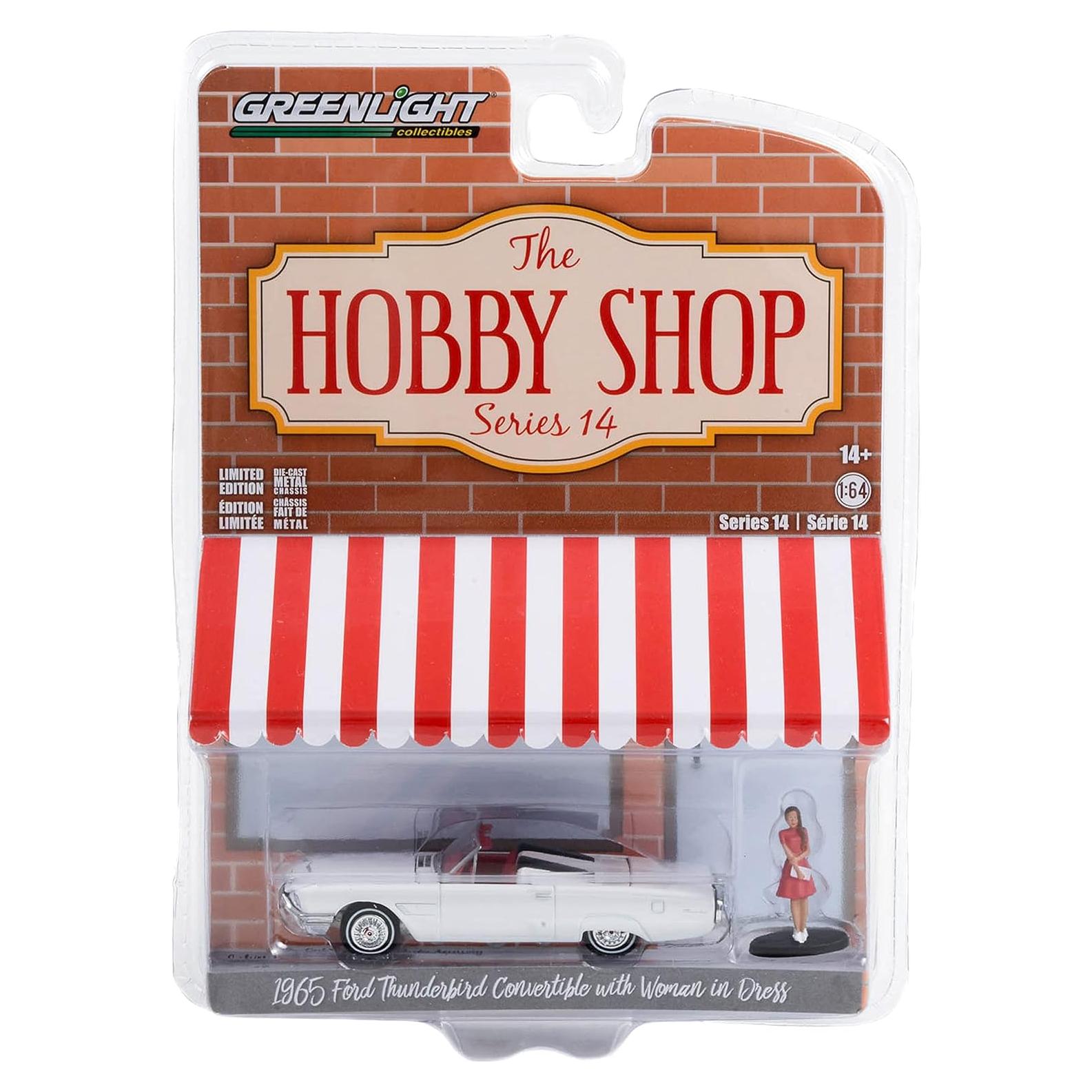 Auto a Escala 1:64 Greenlight Thunderbird 1965 Blanco