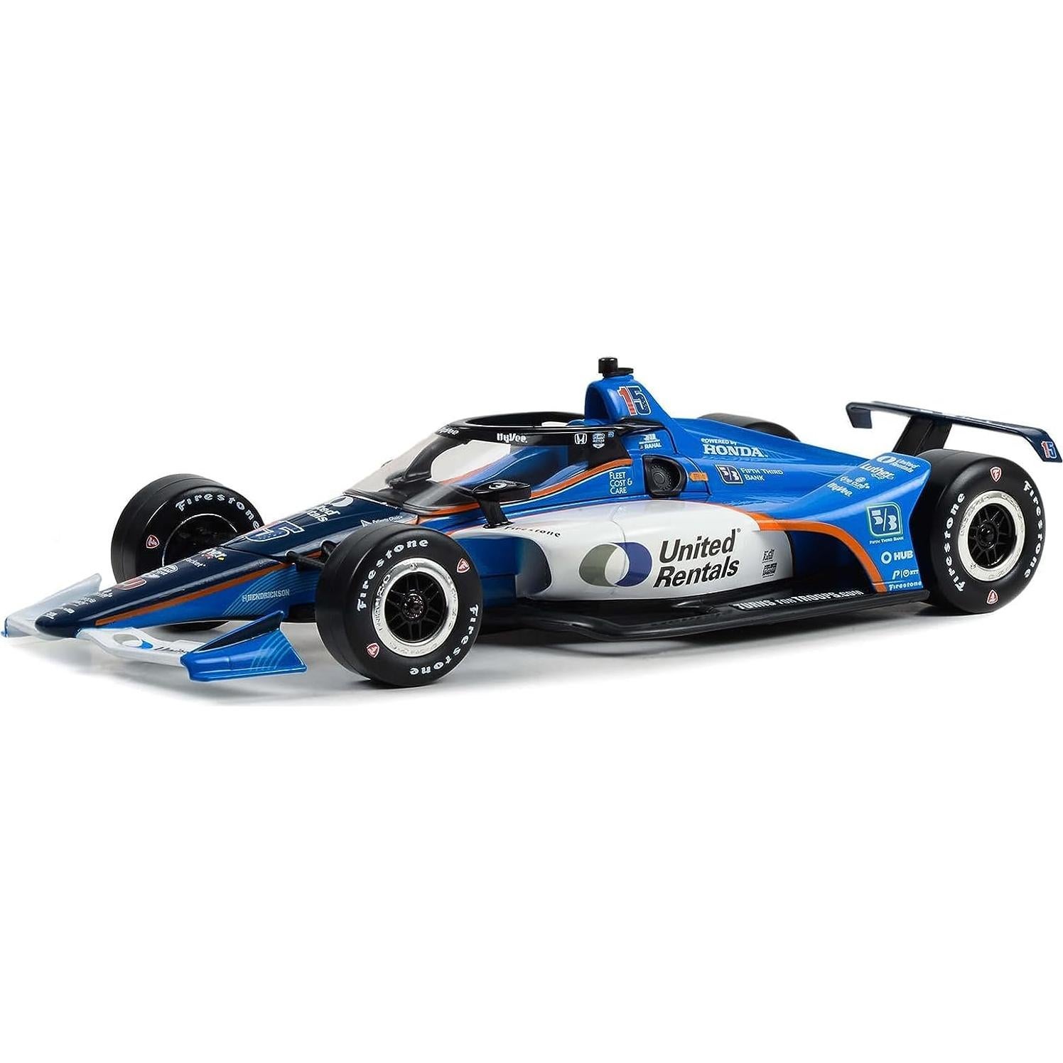 Dallara IndyCar #15 Graham Rahal Greenlight 1/18 Diecast