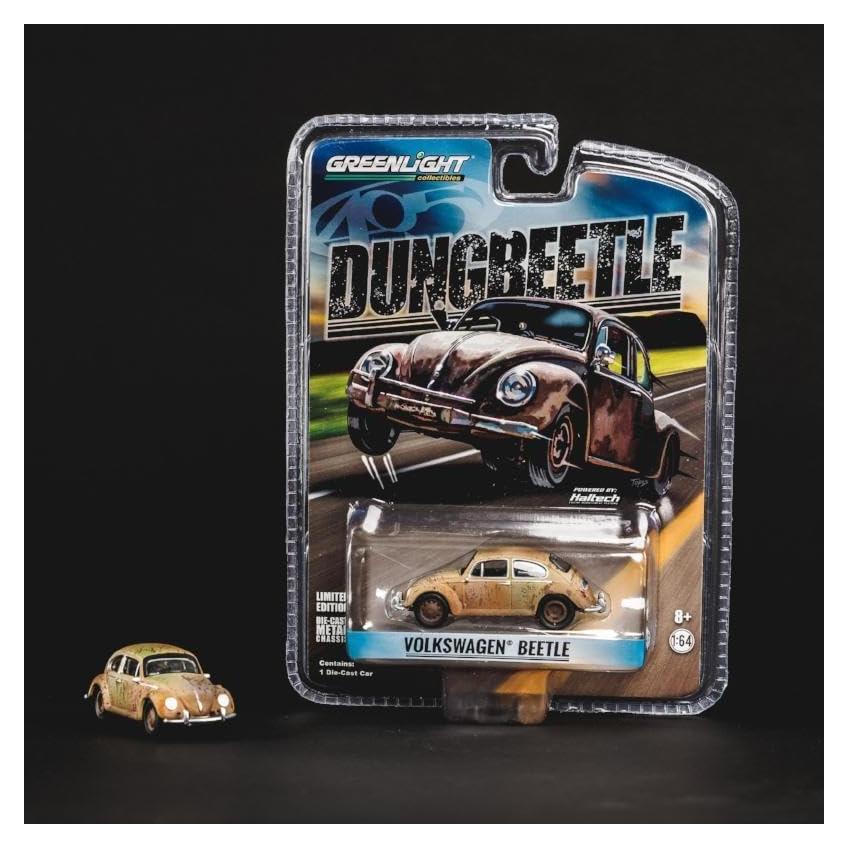Réplica Miniatura VW Escarabajo 1966 Greenlight 1:64