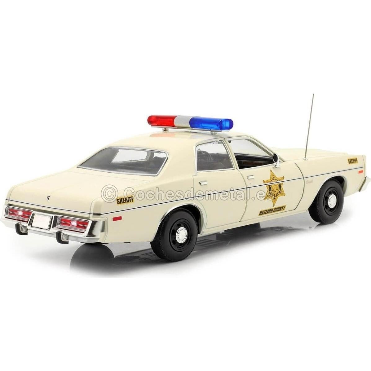 Dodge Coronet 1975 Hazzard County Sheriff 1:18 Greenlight