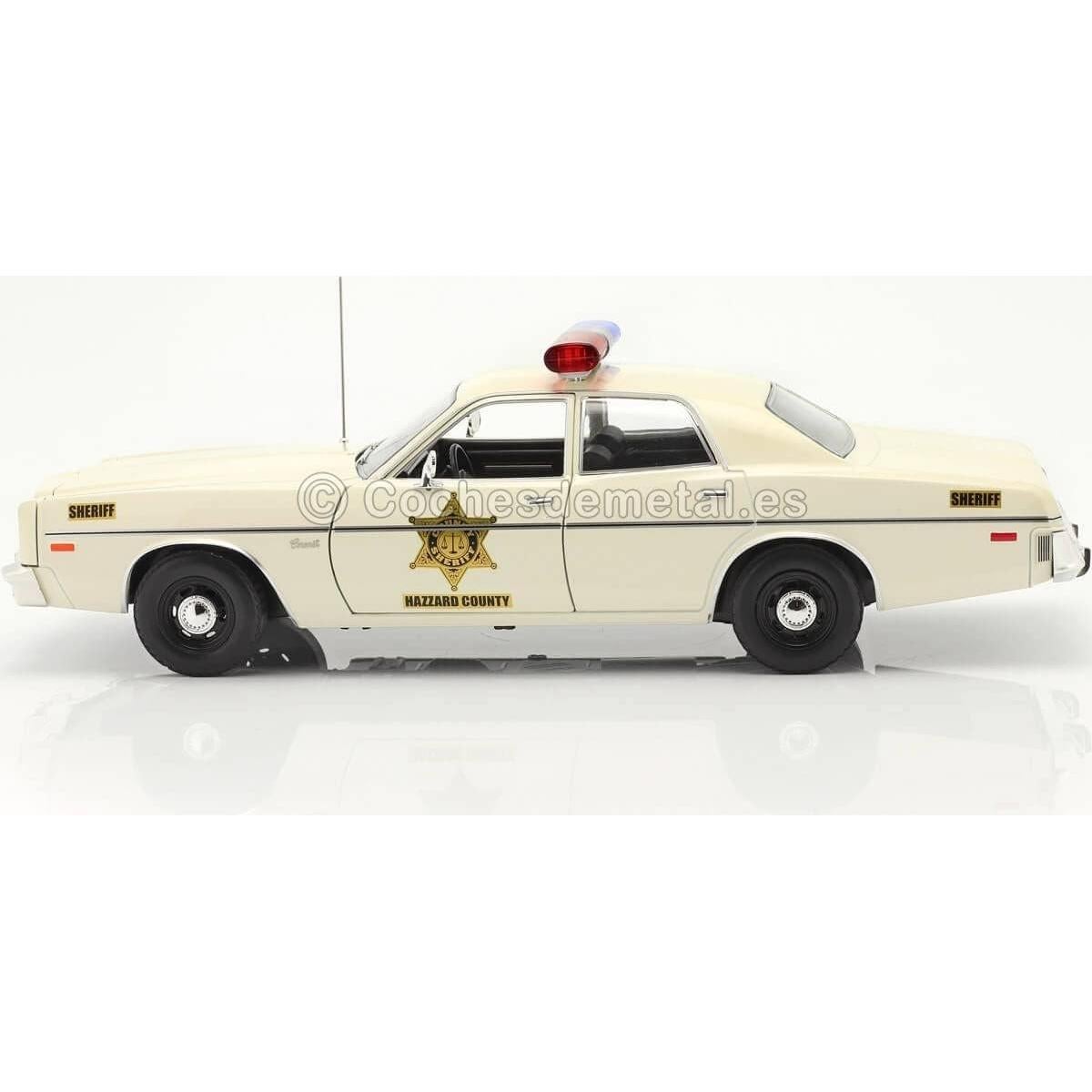 Dodge Coronet 1975 Hazzard County Sheriff 1:18 Greenlight