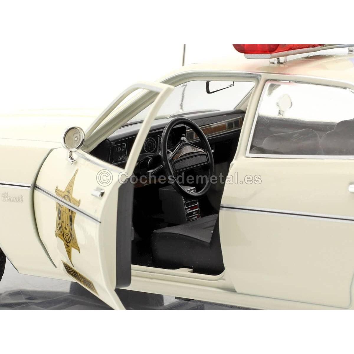 Dodge Coronet 1975 Hazzard County Sheriff 1:18 Greenlight