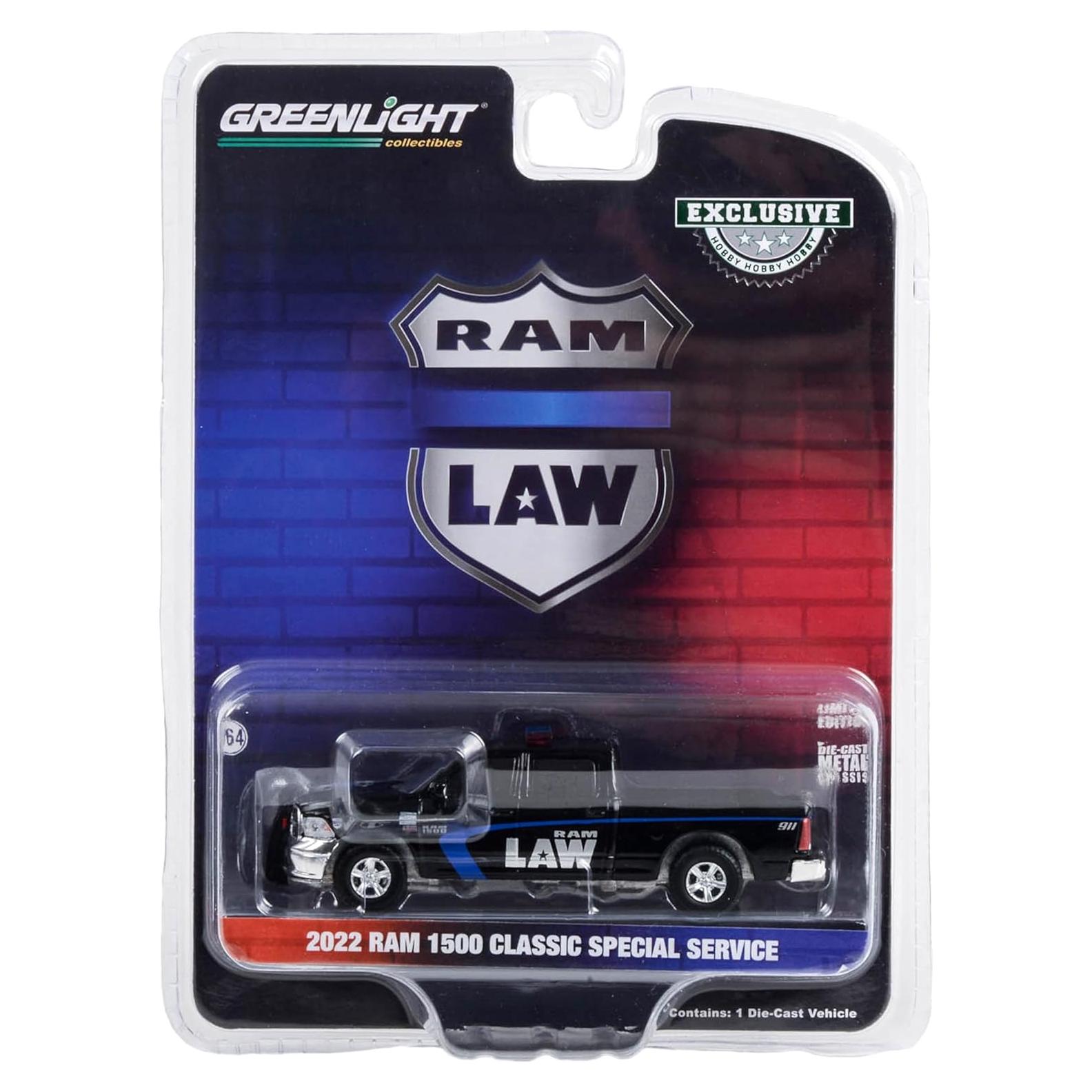Miniatura Greenlight 1:64 Ram 1500 Classic 2022 - GR30411