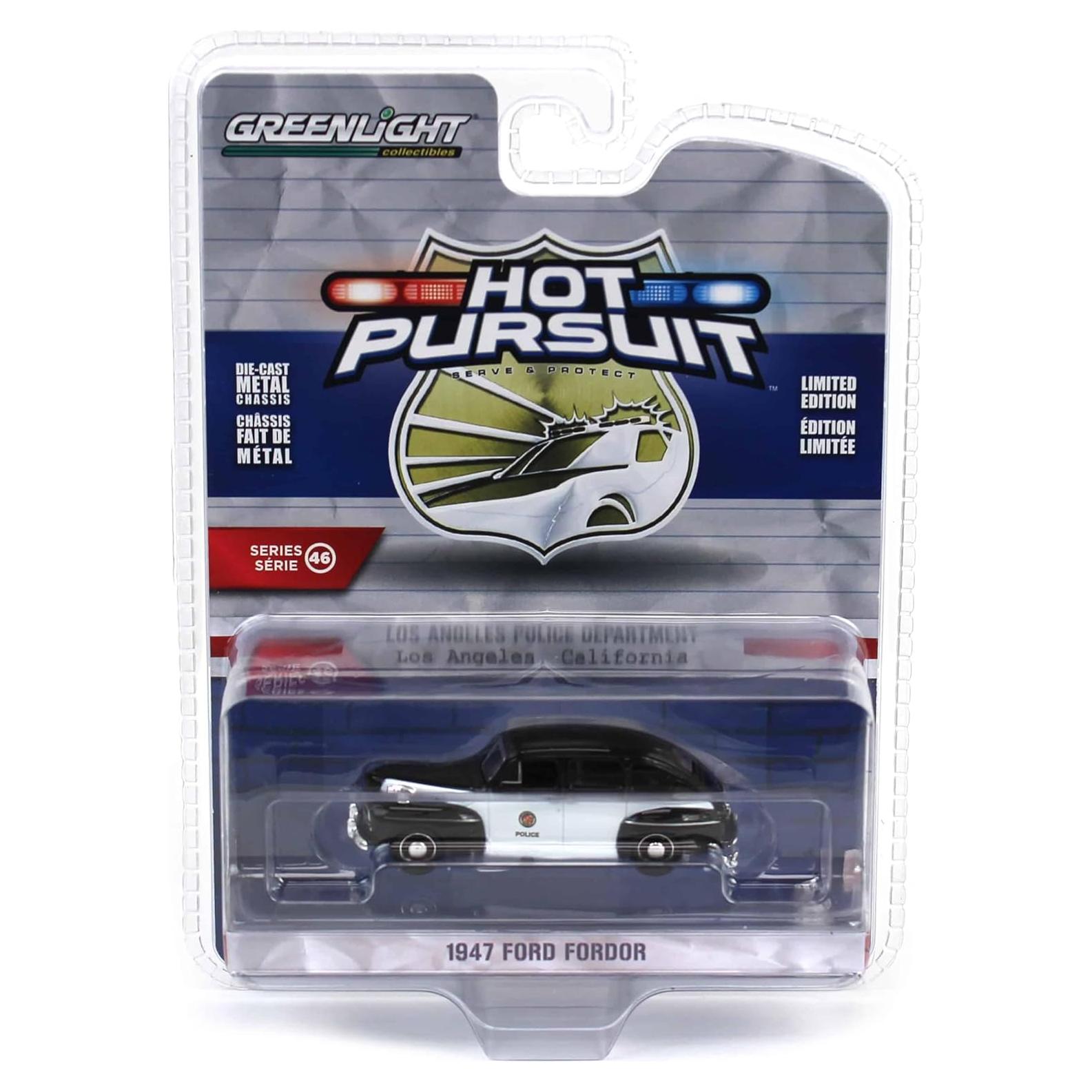 Réplica 1/64 Fordor 1947 LAPD Greenlight Collectibles