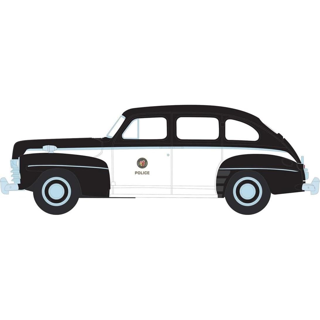 Réplica 1/64 Fordor 1947 LAPD Greenlight Collectibles