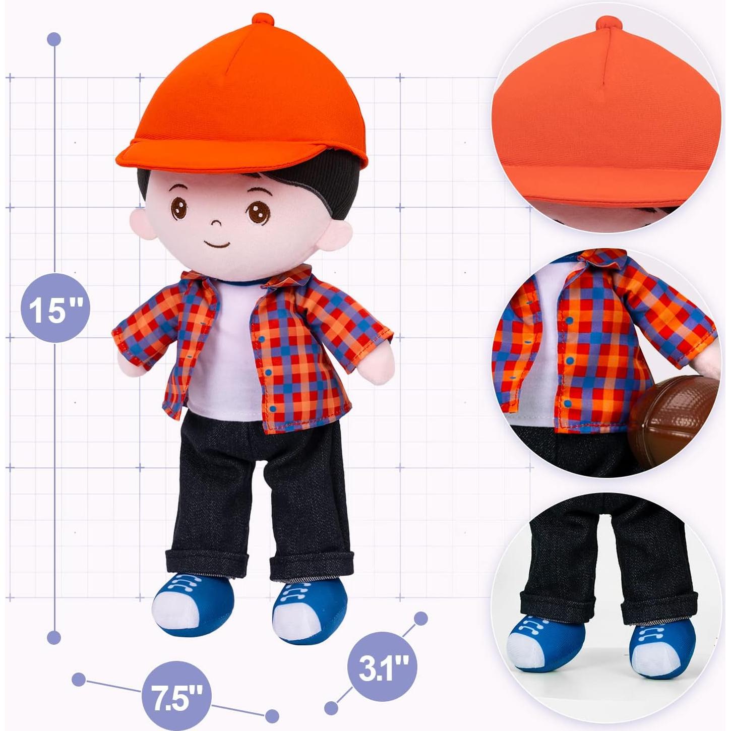 Muñeca Suave OUOZZZ 25.4 cm para Niños y Niñas