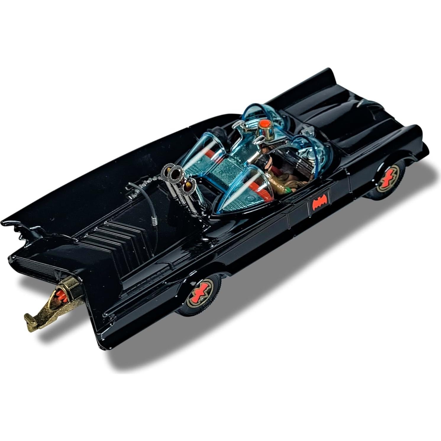 Corgi Batmóvil Diecast RT26701 con Batman y Robin 3.5x14cm