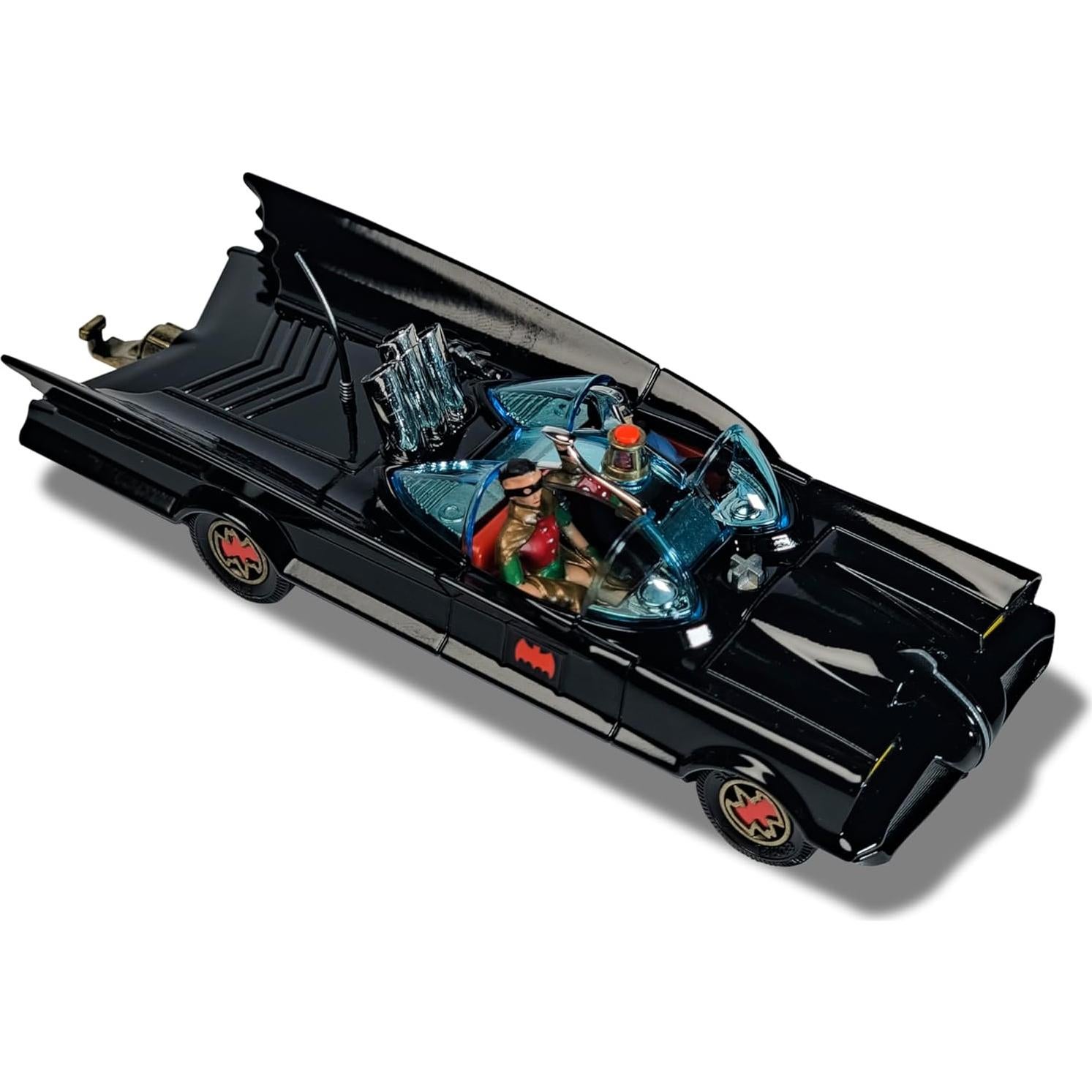 Corgi Batmóvil Diecast RT26701 con Batman y Robin 3.5x14cm
