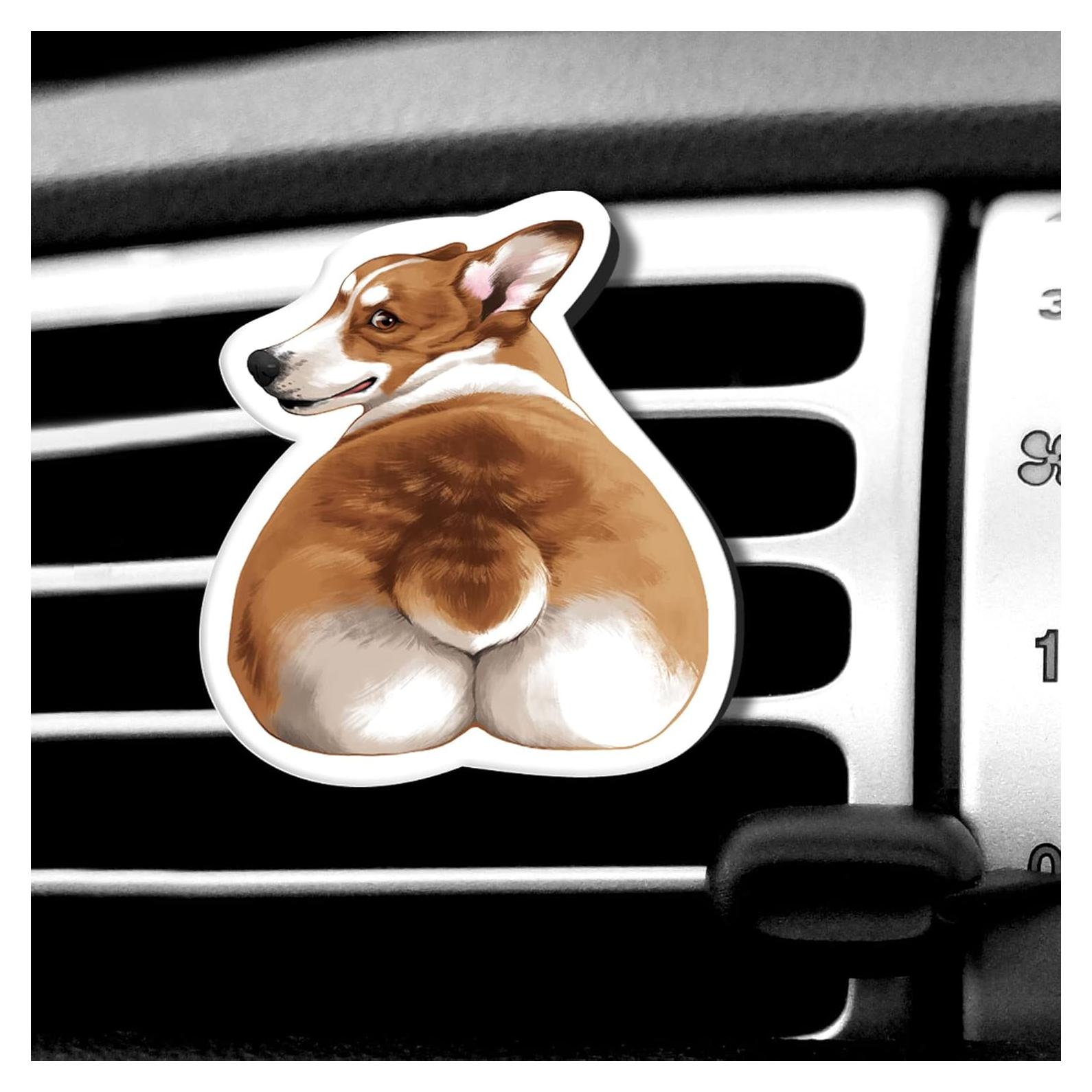 Aromatizante de Aire para Auto WIRESTER Corgi Clip Ventilación