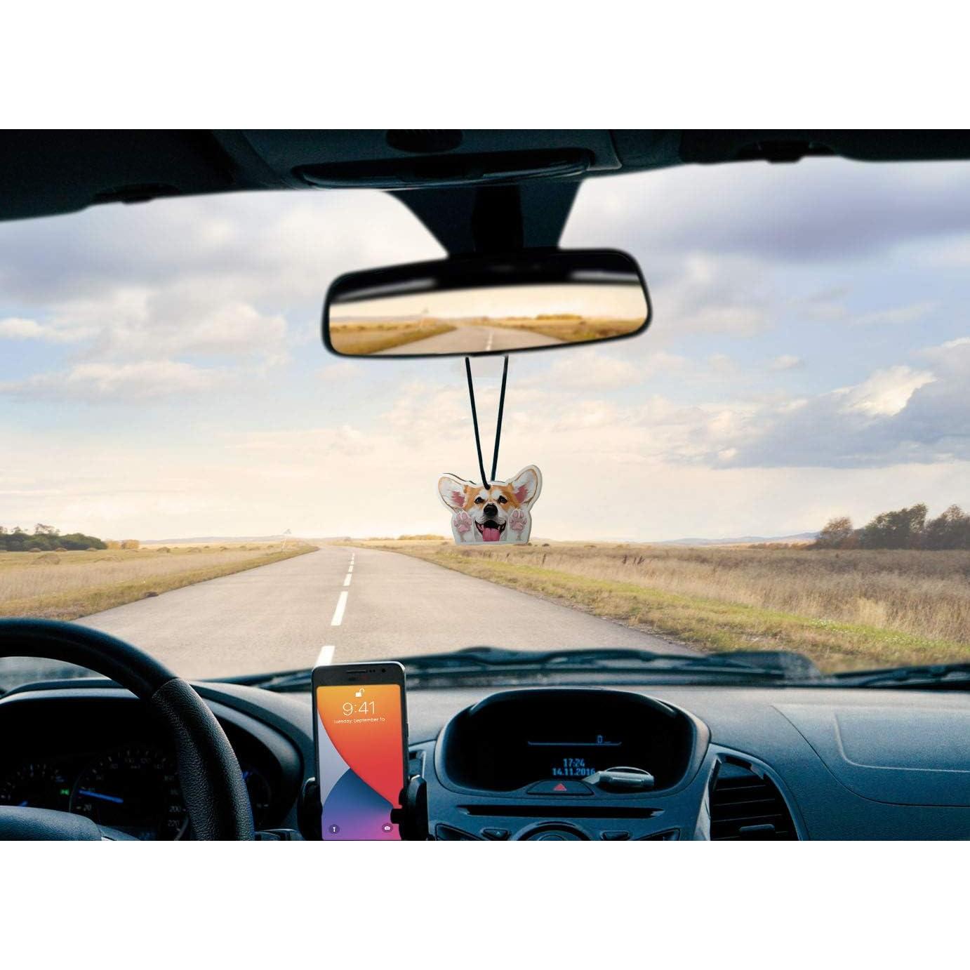 Ambientador Colgante WIRESTER Perro Corgi Galés Pembroke Rojo