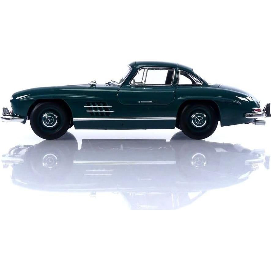 Modelo de Coche Diecast Norev 1954 300 SL Verde 1:18