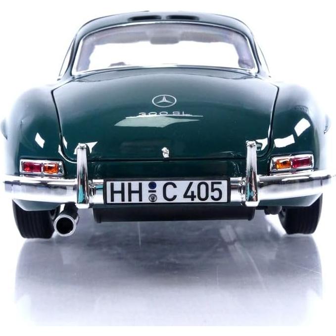 Modelo de Coche Diecast Norev 1954 300 SL Verde 1:18