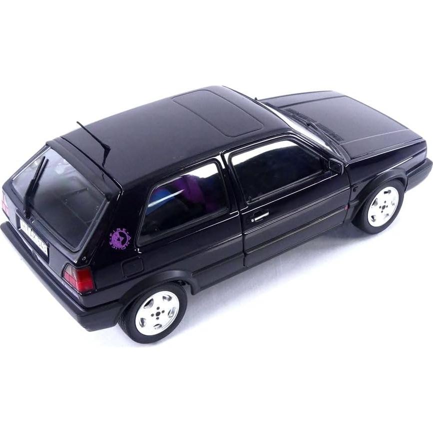 Modelo de Coche Diecast Norev Golf GTI 1991 1:18 Púrpura