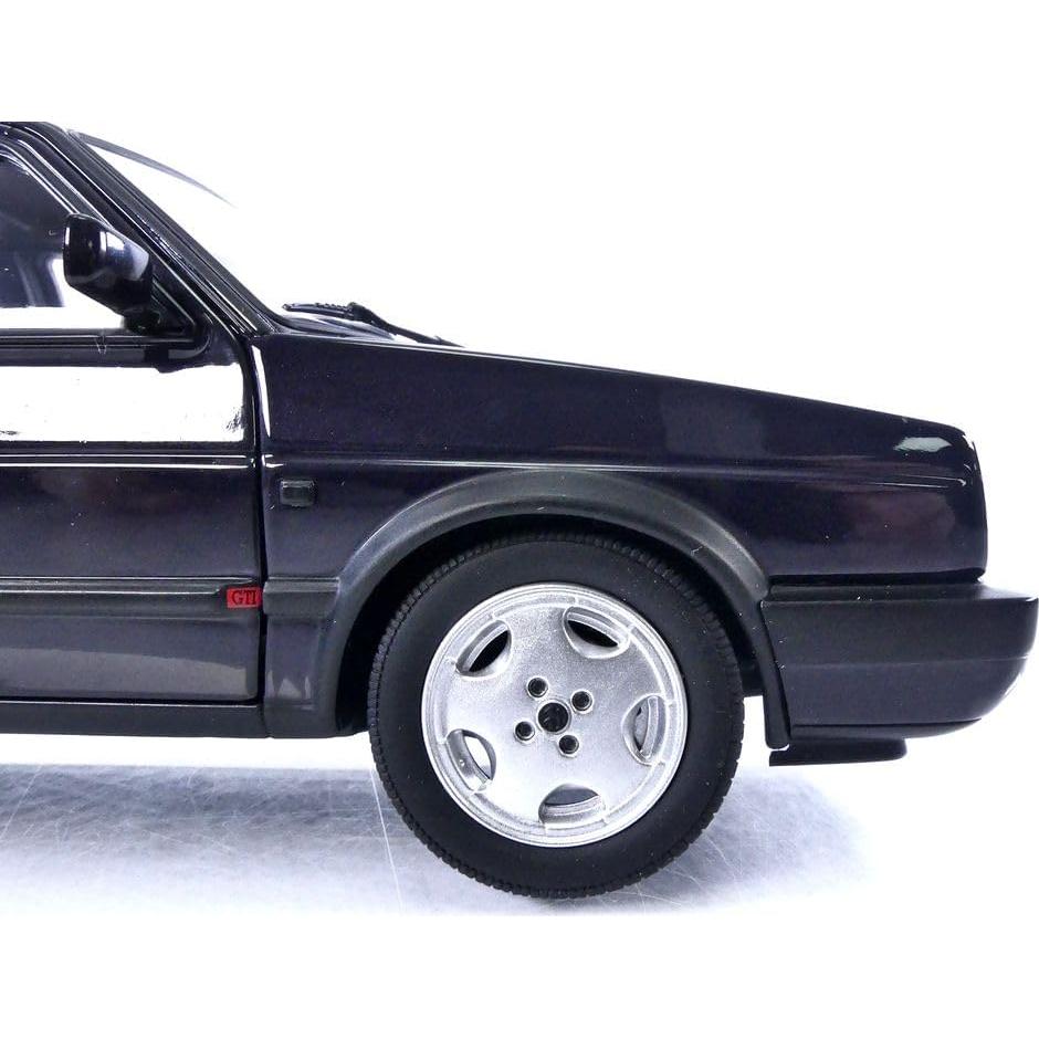 Modelo de Coche Diecast Norev Golf GTI 1991 1:18 Púrpura