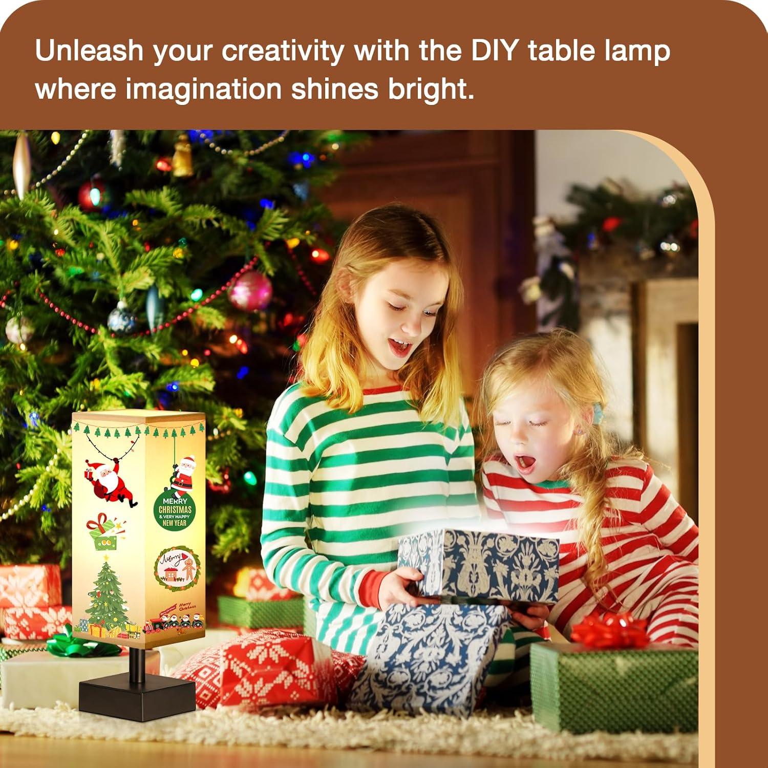 Lámpara de Mesa Aooshine Gris Minimalista 33.6 cm