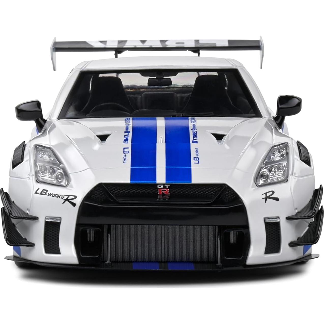 Modelo de coche 1:18 Solido Nissan GT-R R35 Paul Tribute 2024