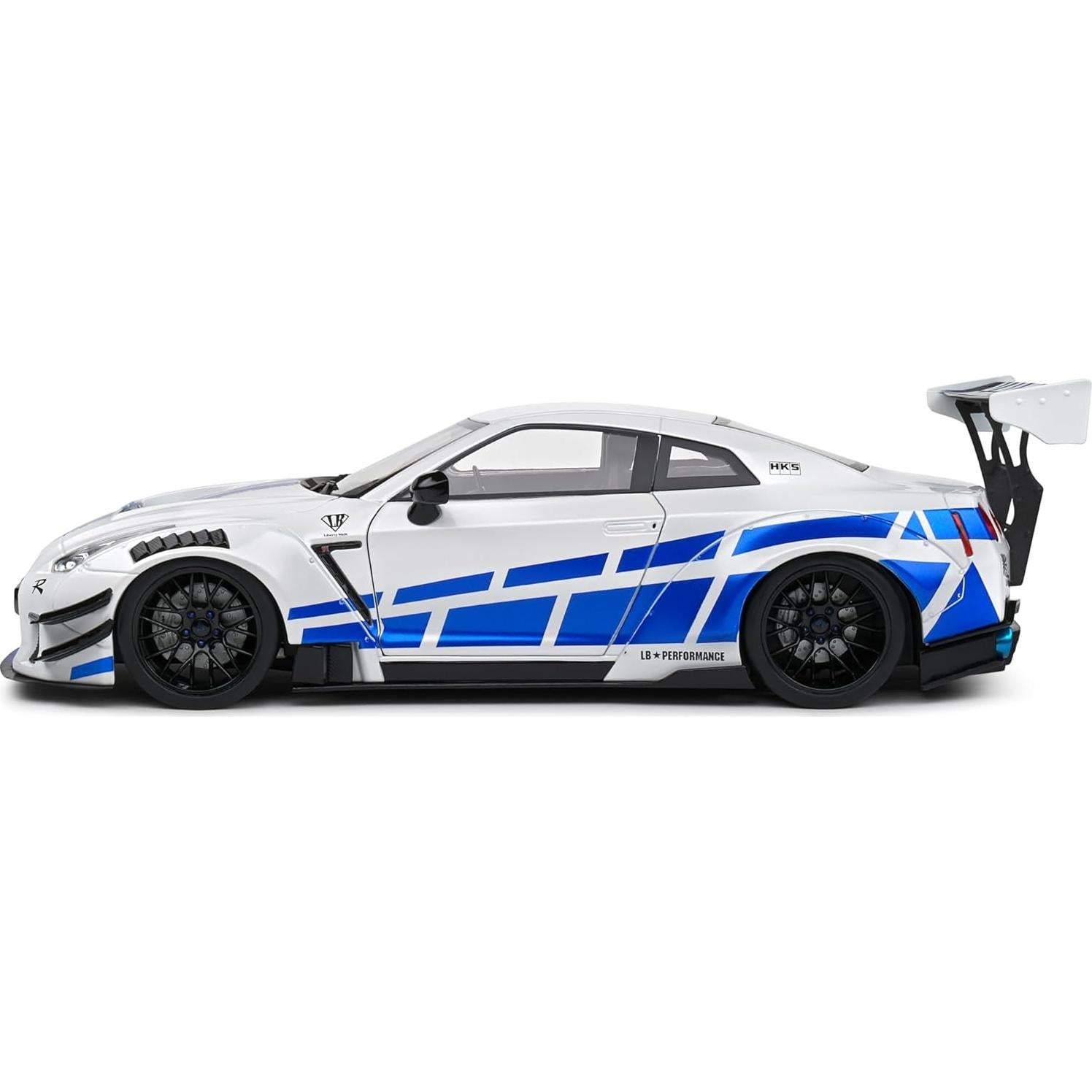Modelo de coche 1:18 Solido Nissan GT-R R35 Paul Tribute 2024