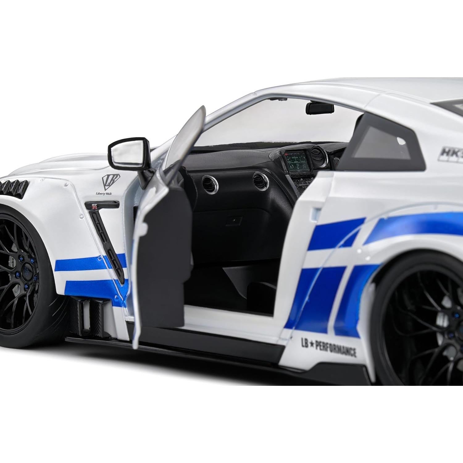 Modelo de coche 1:18 Solido Nissan GT-R R35 Paul Tribute 2024