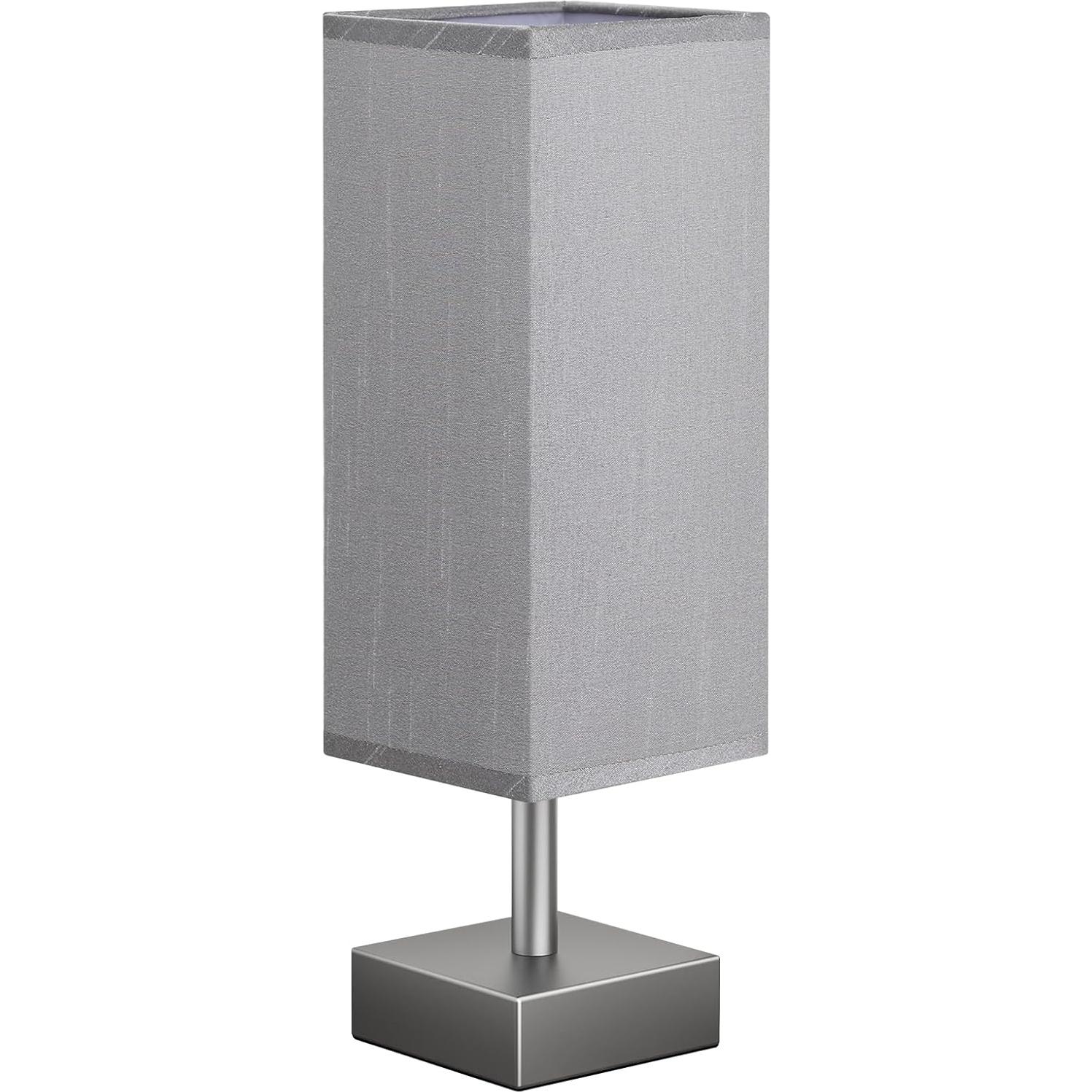 Lámpara de Mesa Aooshine Gris Minimalista 32.5 cm