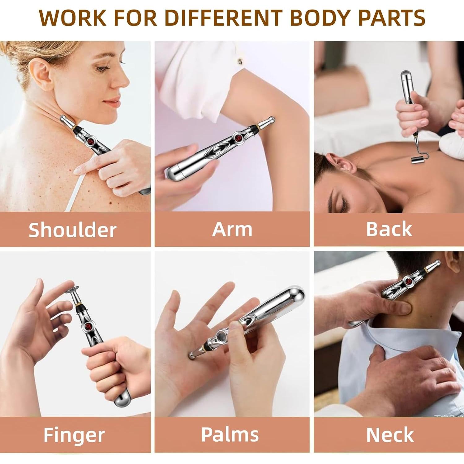 Bolígrafo de Acupuntura Electrónico Juyou 3-en-1 Alivio Dolor