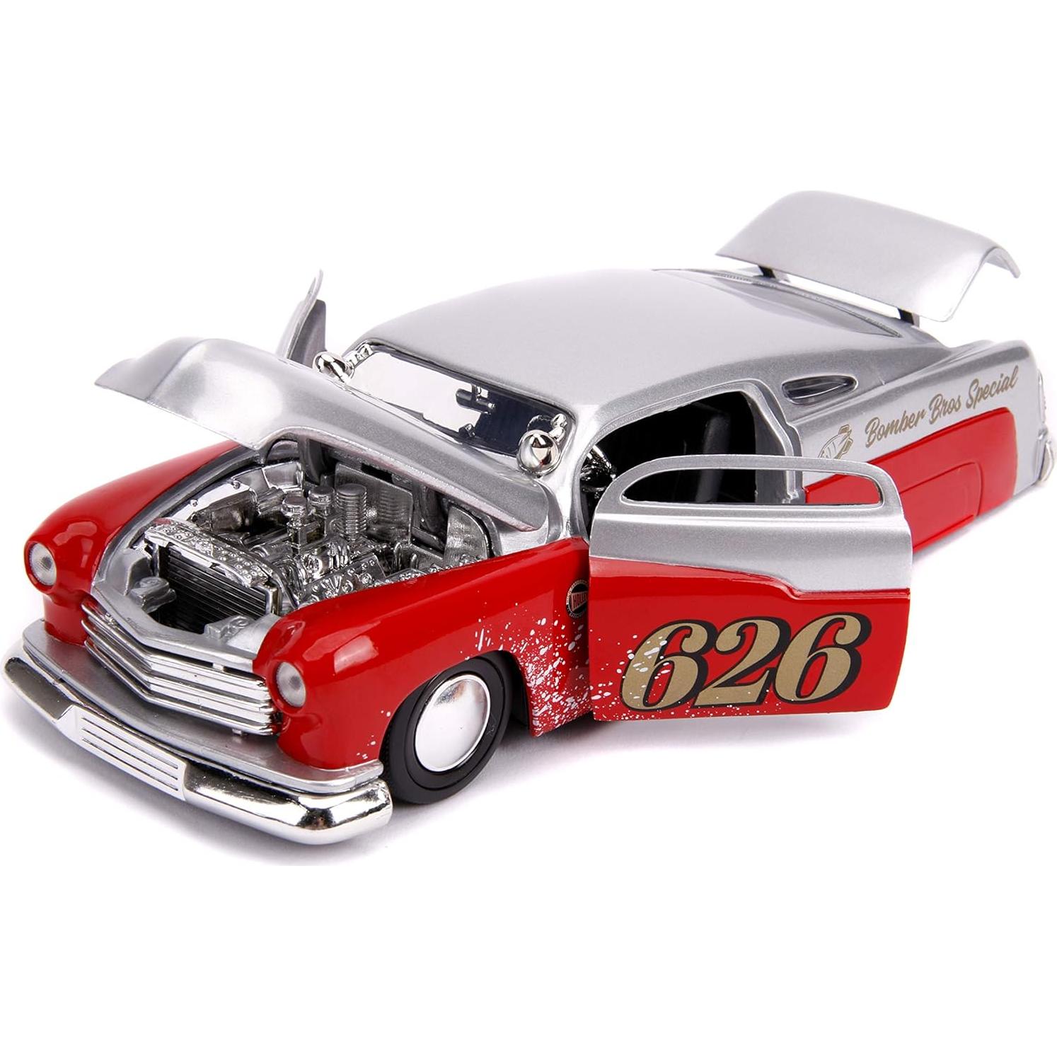 Coche de metal Jada Bigtime Muscle 1:24 Mercury Coupe 1951