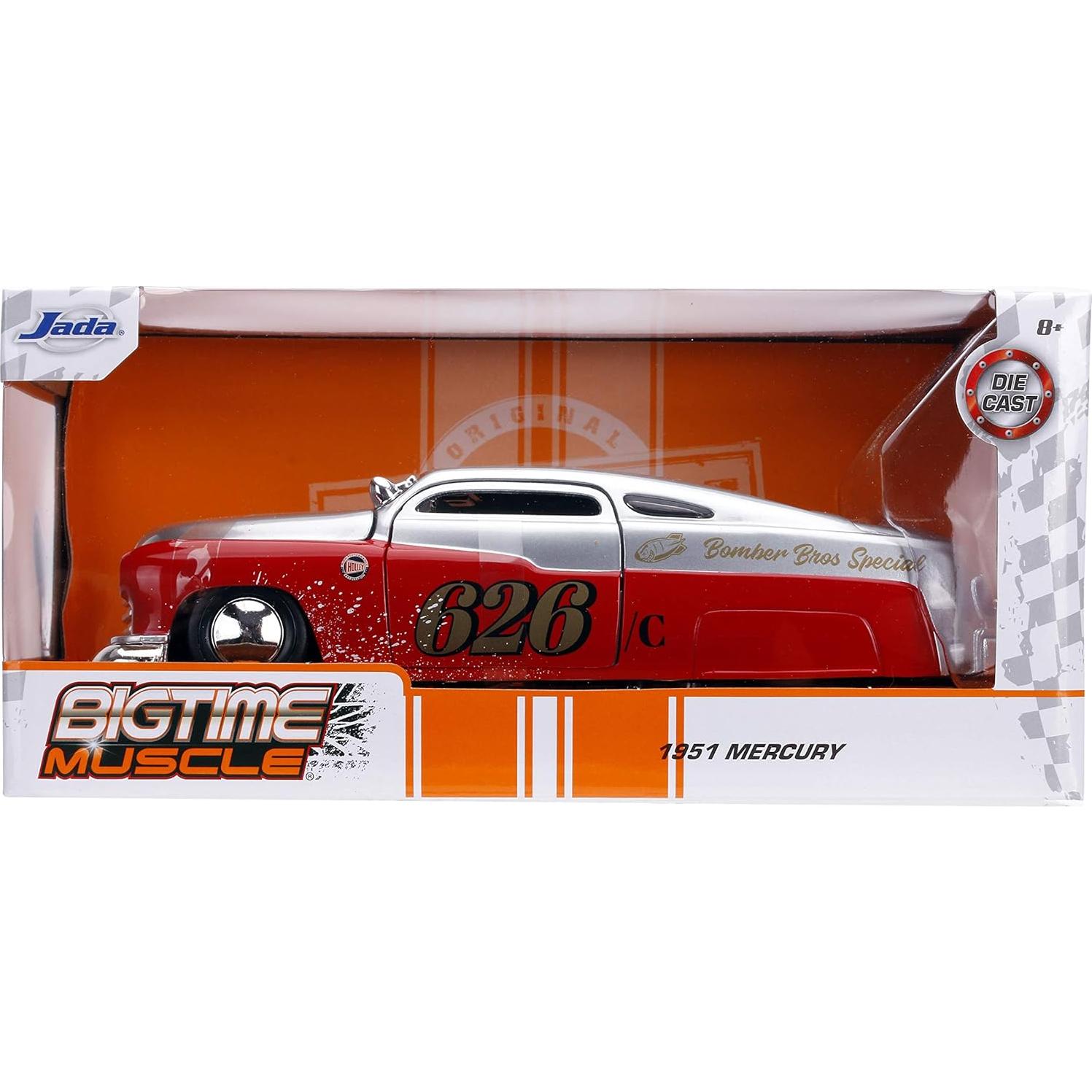 Coche de metal Jada Bigtime Muscle 1:24 Mercury Coupe 1951