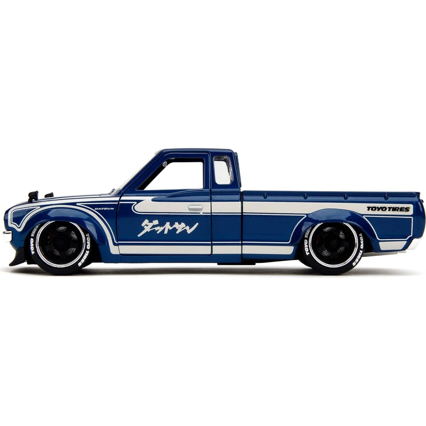Jada Toys Datsun 620 Pickup 1:24 Die-Cast Azul Detallado
