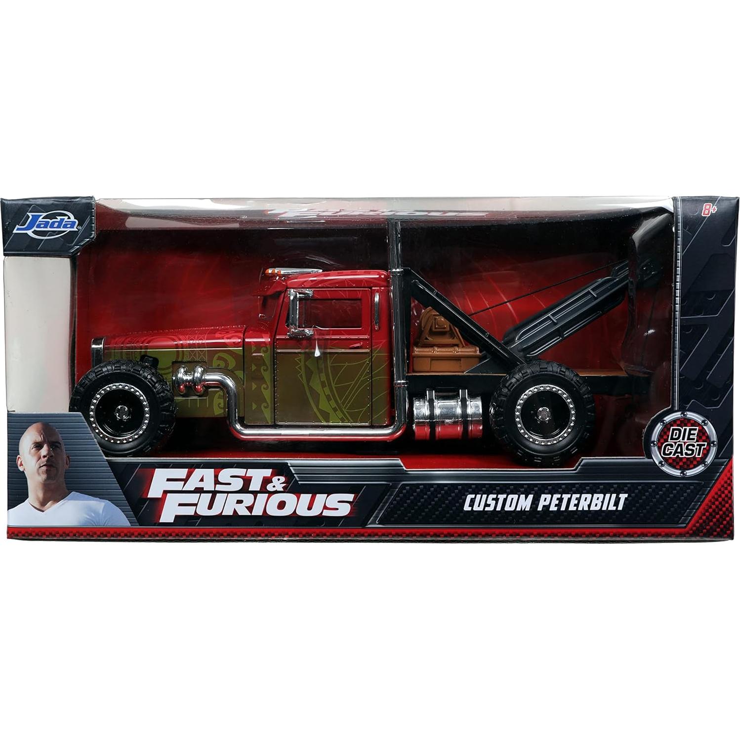 Camión Peterbilt Personalizado Jada 1:24 Rápido y Furioso