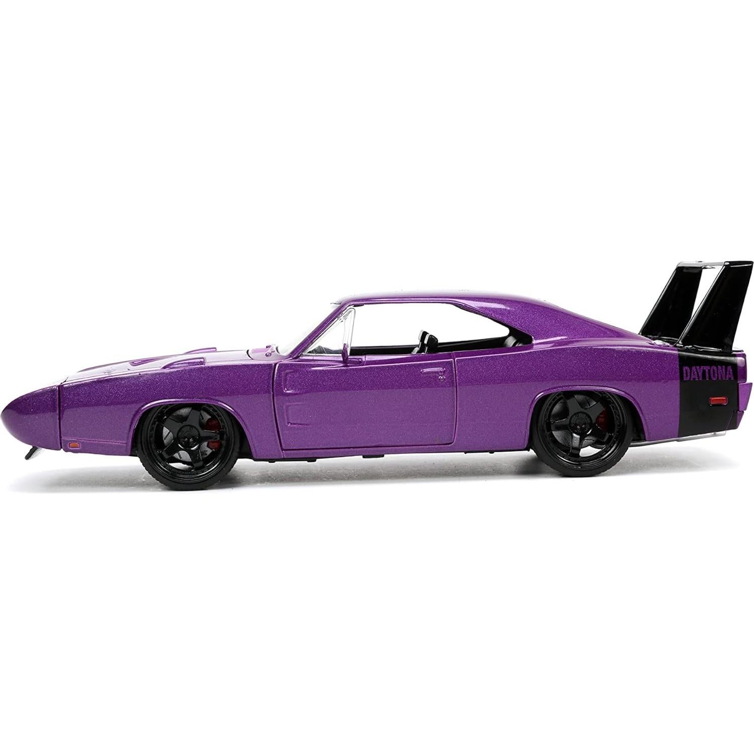 Coche de metal 1:24 Jada Toys Dodge Charger Daytona 1969