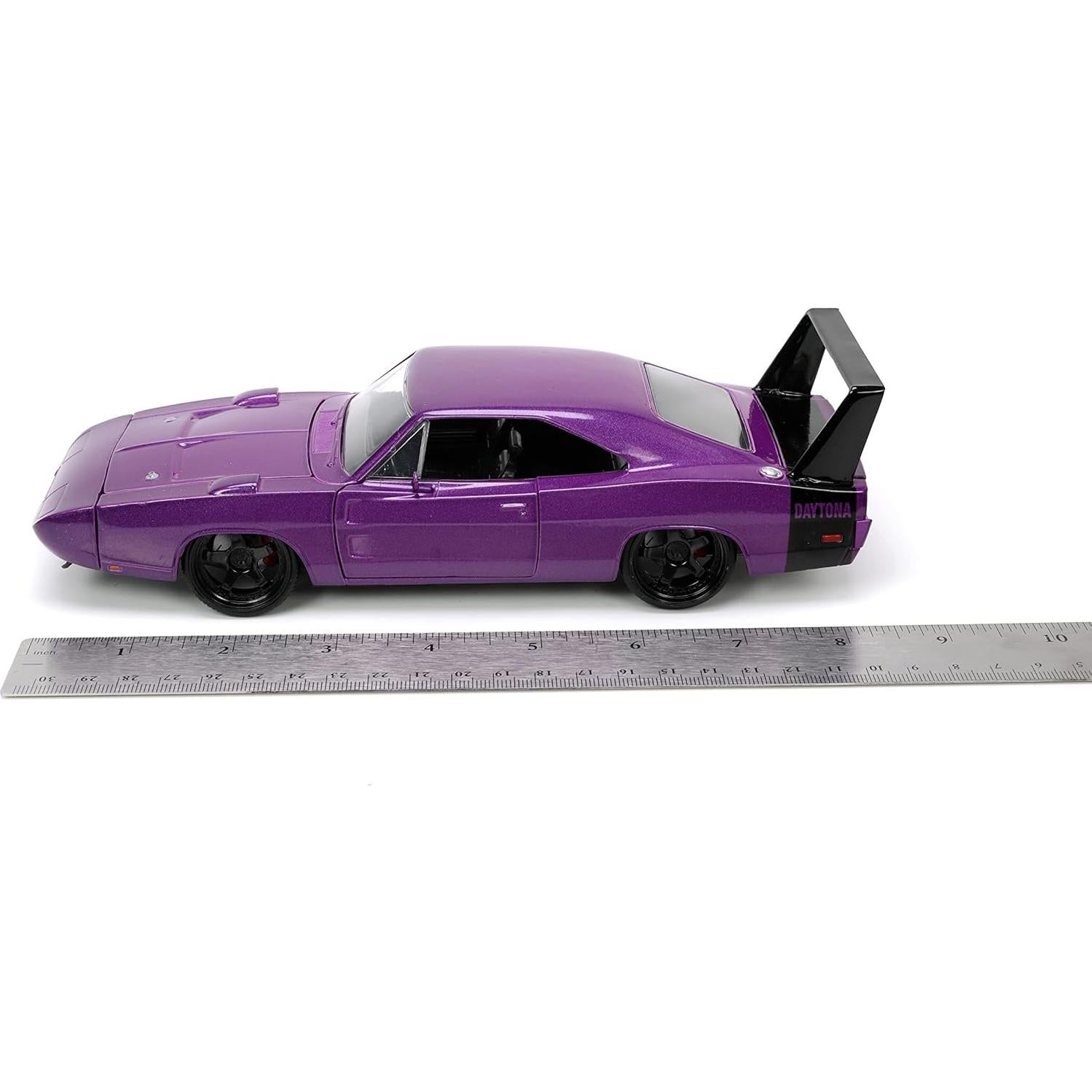 Coche de metal 1:24 Jada Toys Dodge Charger Daytona 1969