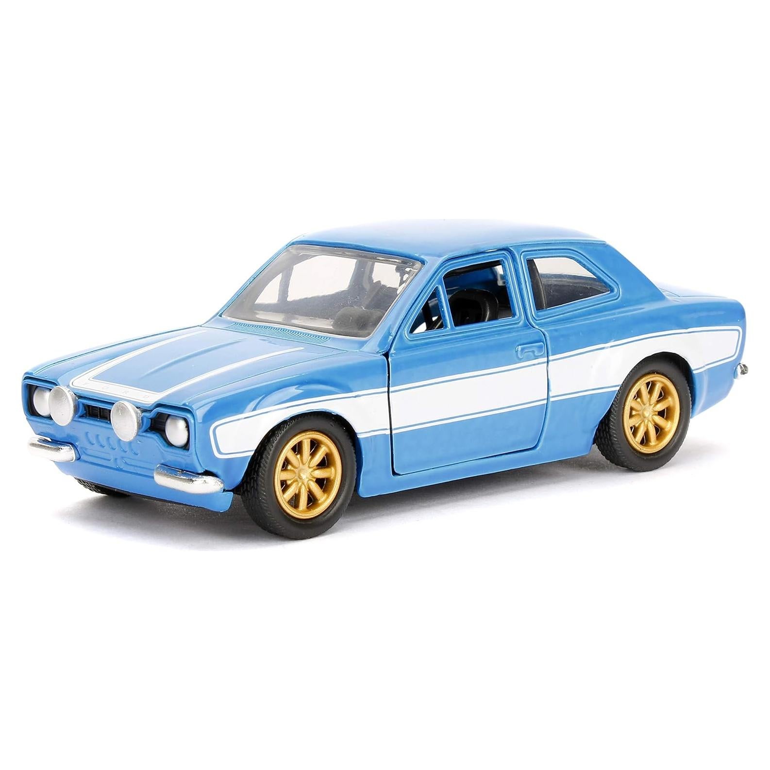 Juguete Die-Cast Jada Ford Escort 1:32 de Brian Rápido y Furioso
