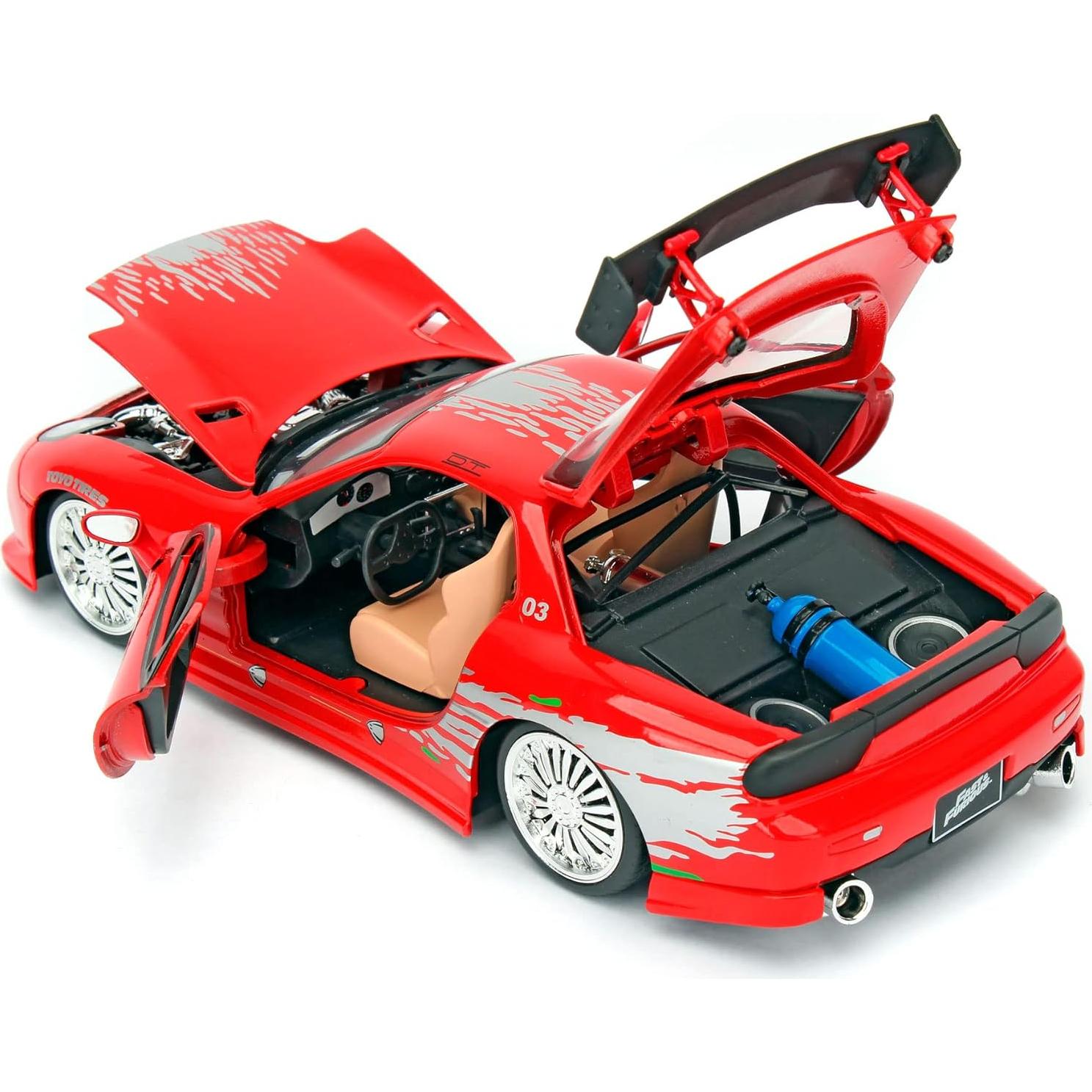 Jada Toys Mazda RX-7 Diecast 1:24 Rápido y Furioso