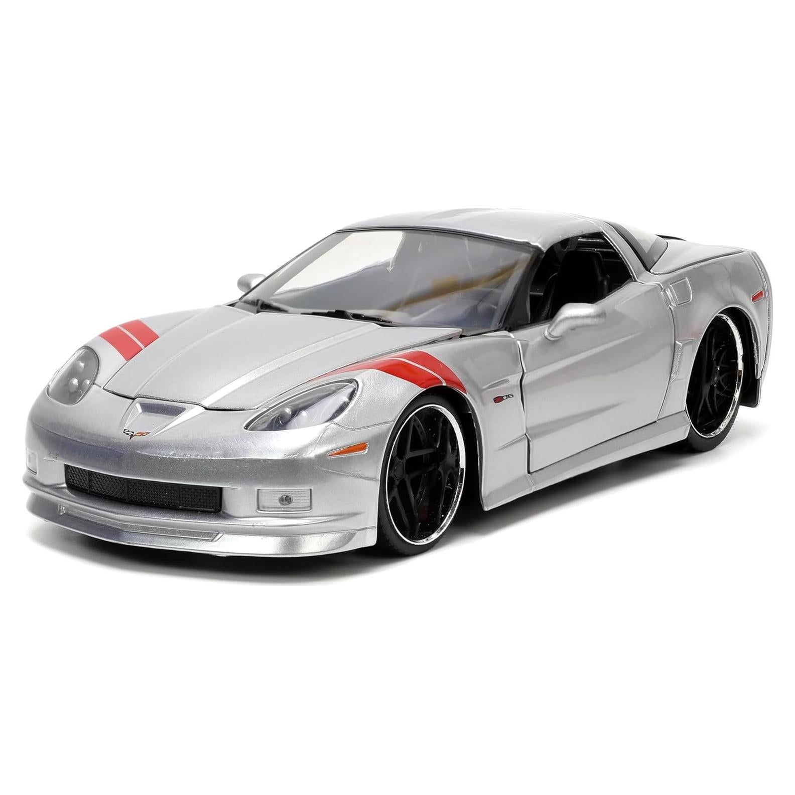 Coche de fundición Jada Toys 2006 Chevy Corvette Z06 1:24
