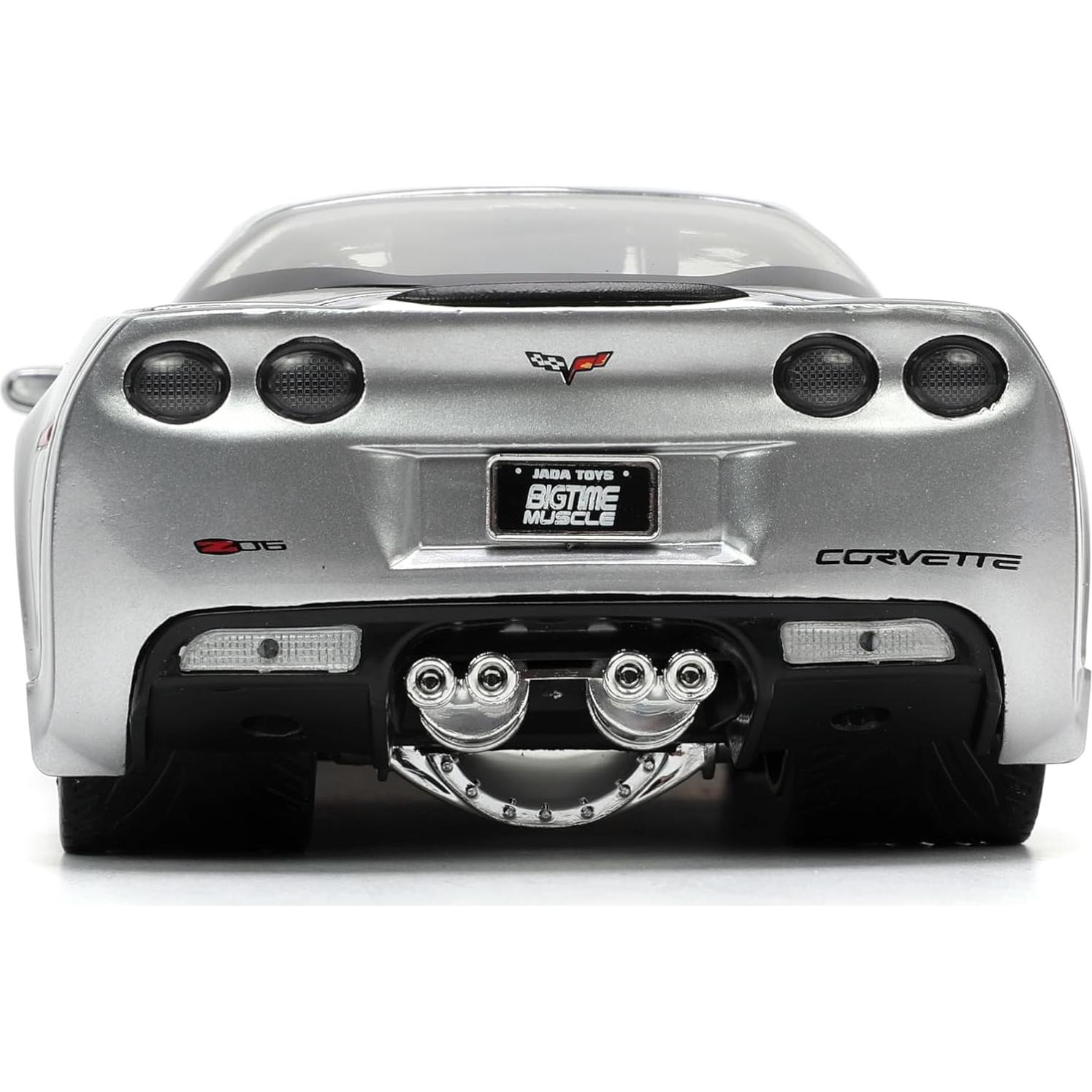 Coche de fundición Jada Toys 2006 Chevy Corvette Z06 1:24