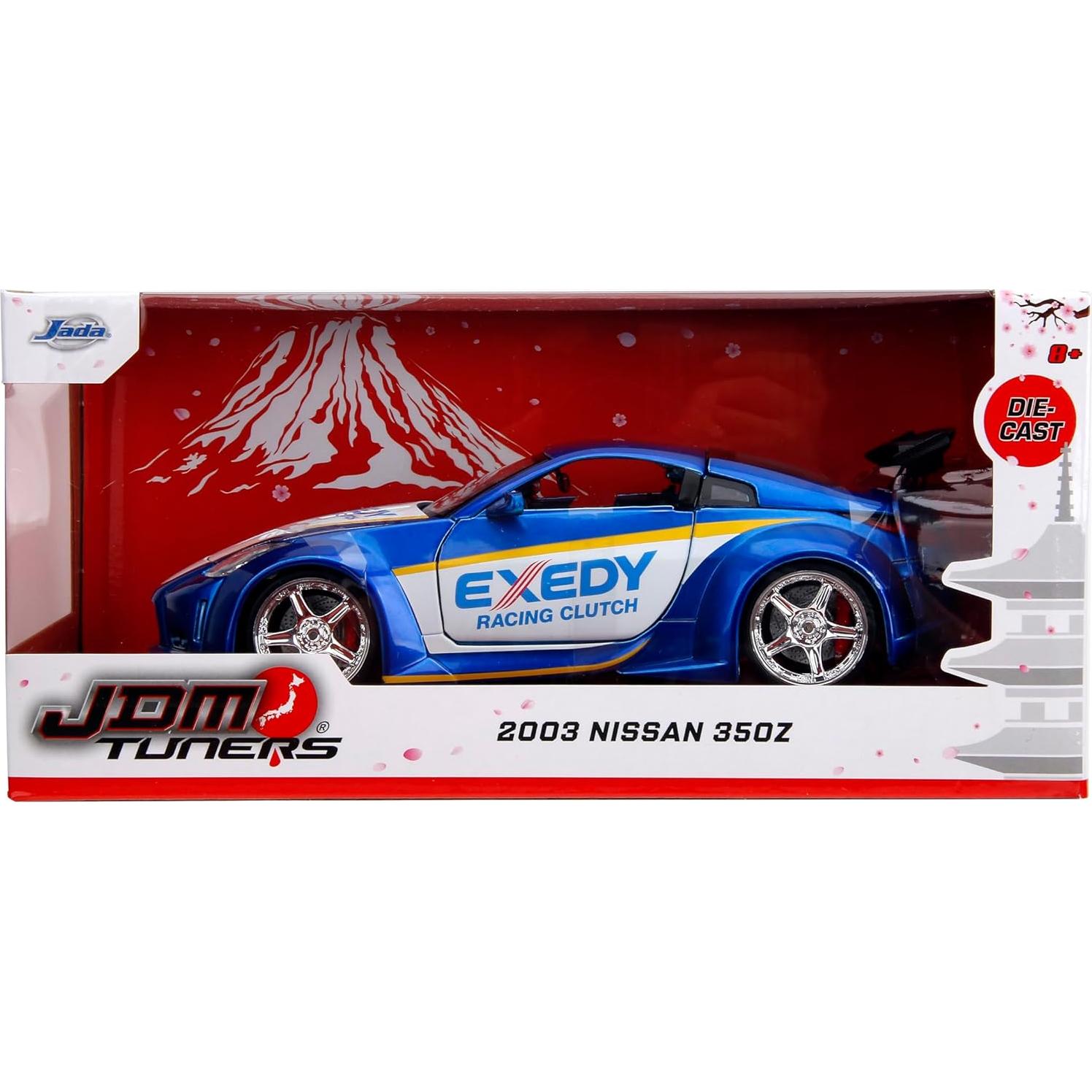 Jada Toys JDM Tuners 1:24 Nissan 350Z Exedy Coleccionable