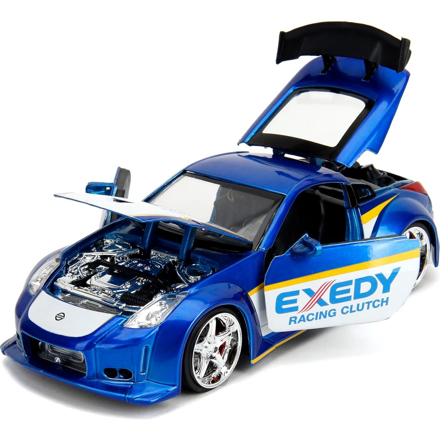 Jada Toys JDM Tuners 1:24 Nissan 350Z Exedy Coleccionable