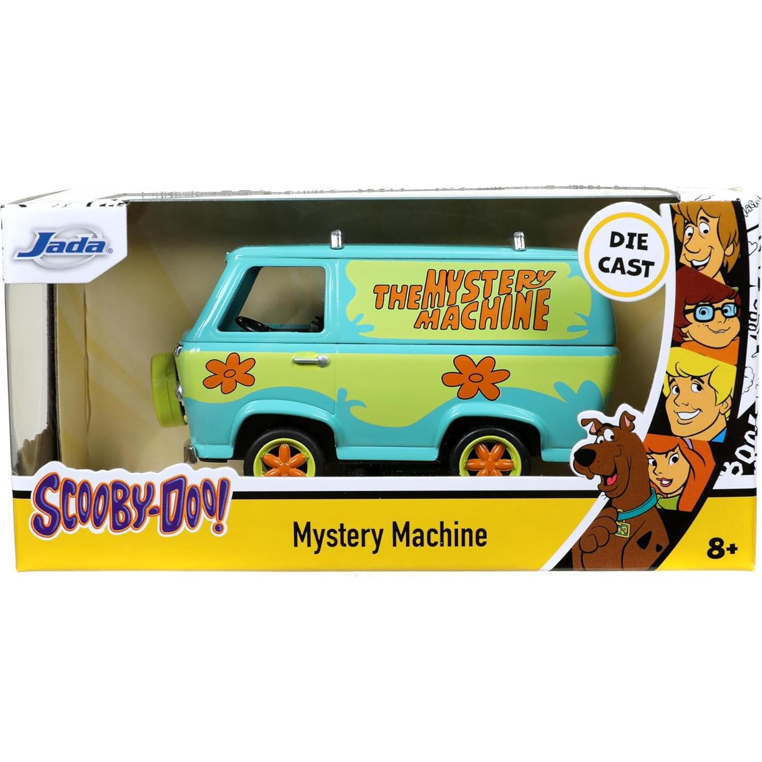 Coche de Metal Fundido Jada Toys 1:32 Máquina del Misterio Scooby-Doo