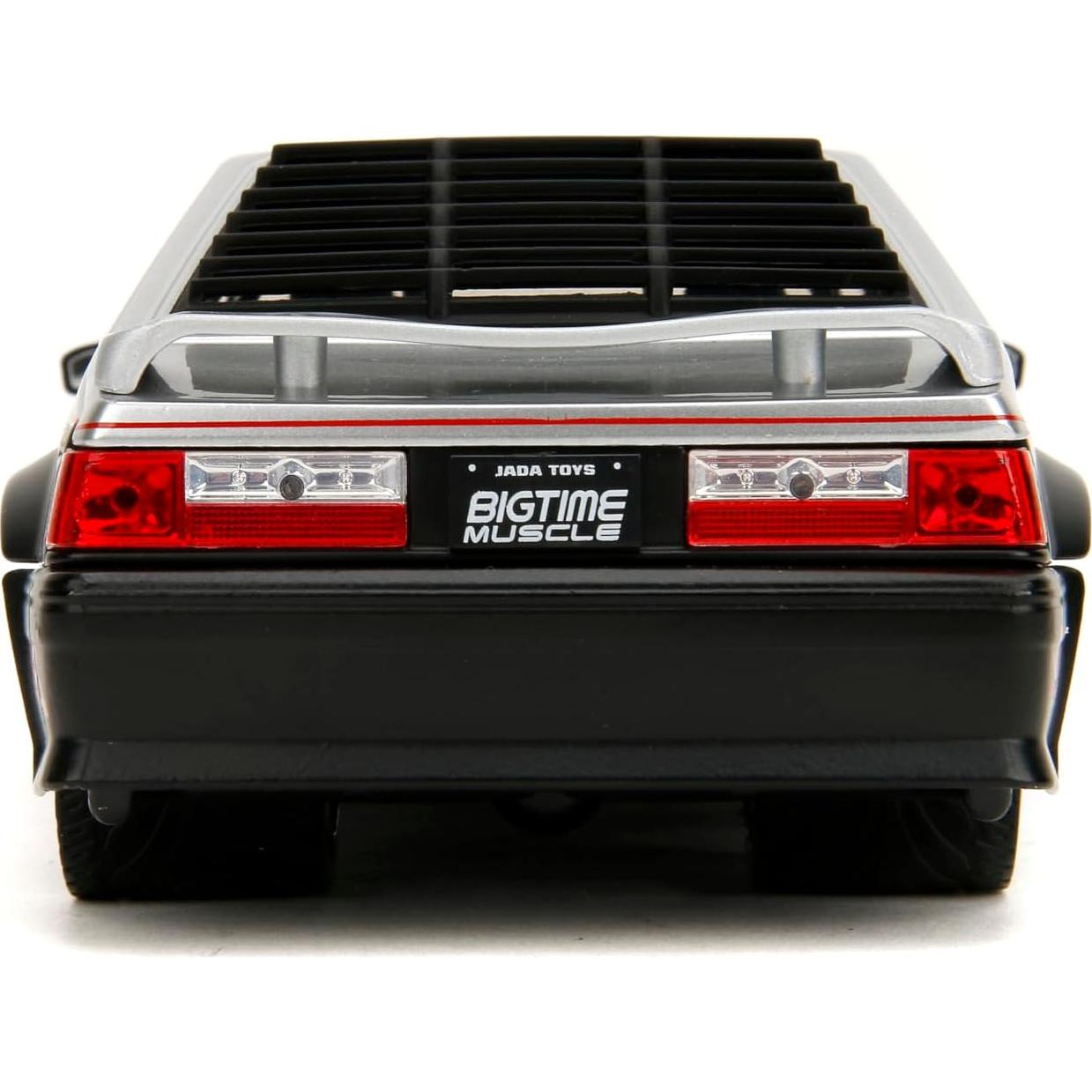 Coche Die-cast Jada Toys 1989 Ford Mustang GT 1:24 Plata