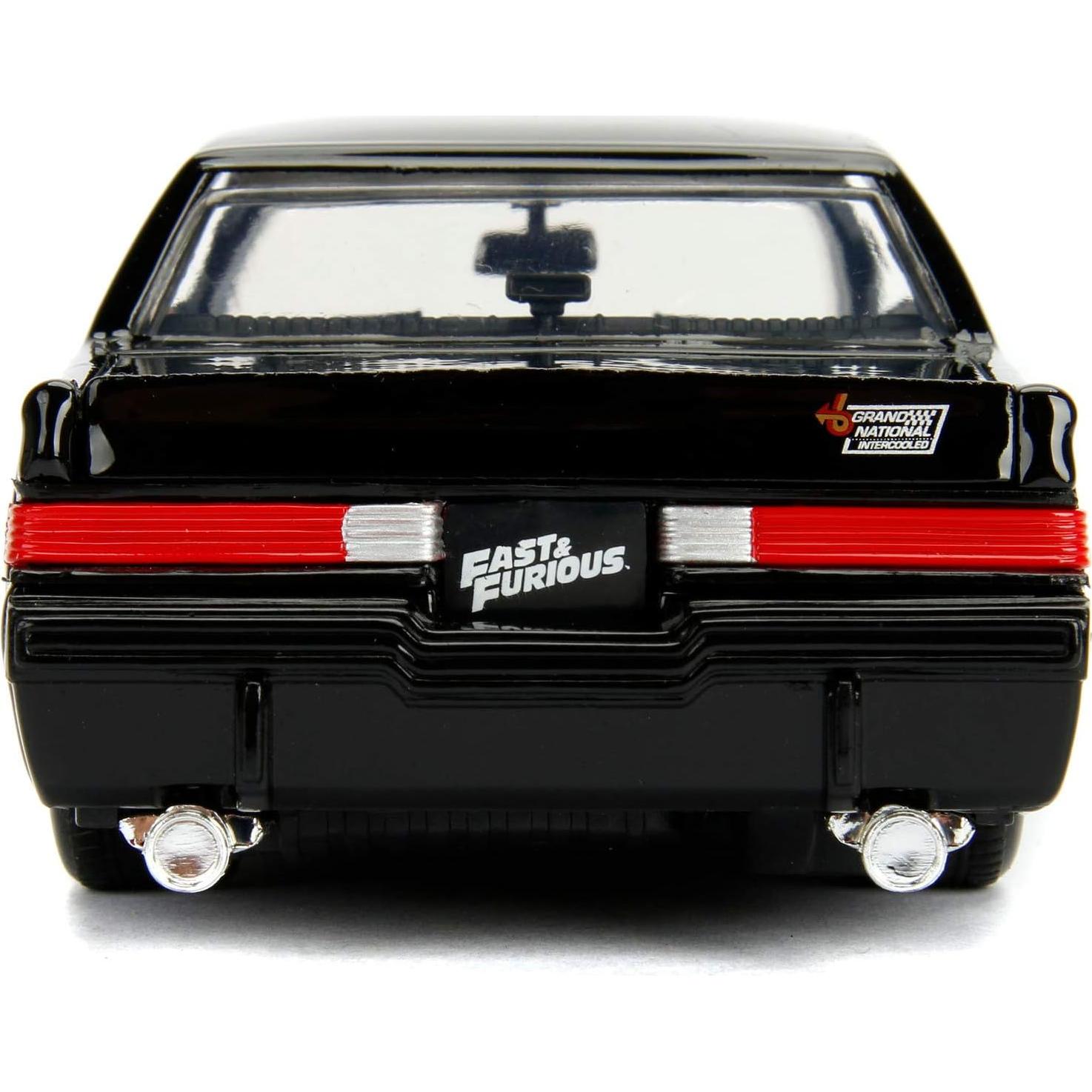 Jada Toys 1:24 Buick Grand National Rápido y Furioso Negro