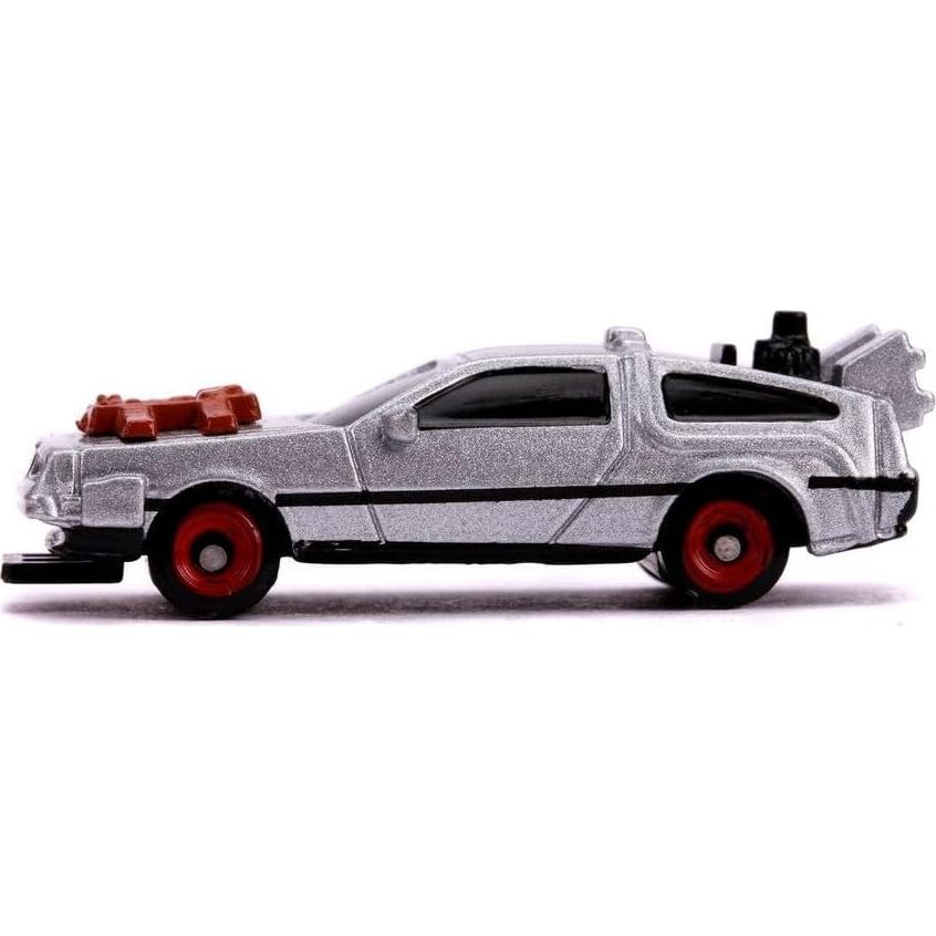 Autos de Metal Jada Regreso al Futuro 1.65" 3-Pack Colección