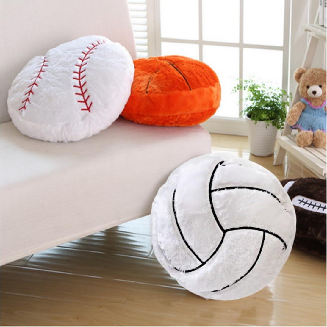 Almohada de Voleibol OPHRBU 35x35 cm Suave y Esponjosa